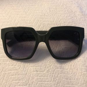 Banana Republic Dark Green Frame Sunglasses